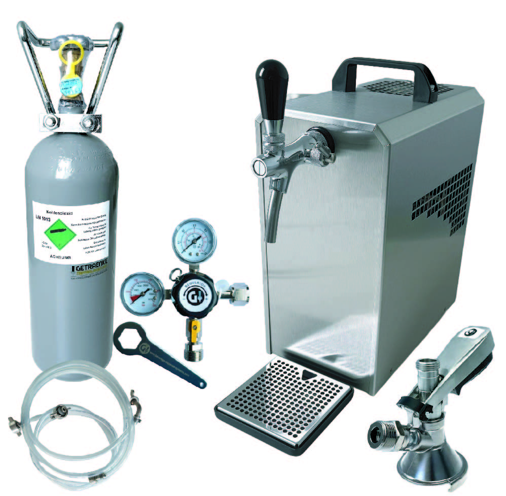 Set completo di distributori di birra, 35 litri/h