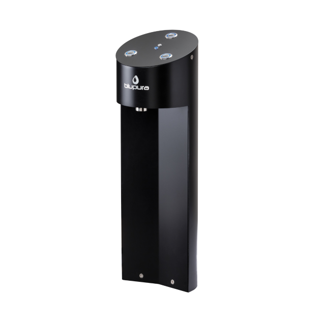 BluTower Schanksäule für Wasserzapfanlage BLACK-900905-Bierschanksäule, Bierzapfsäule, Tower Bierzapfsäule-getraenkezapfanlagen.net
