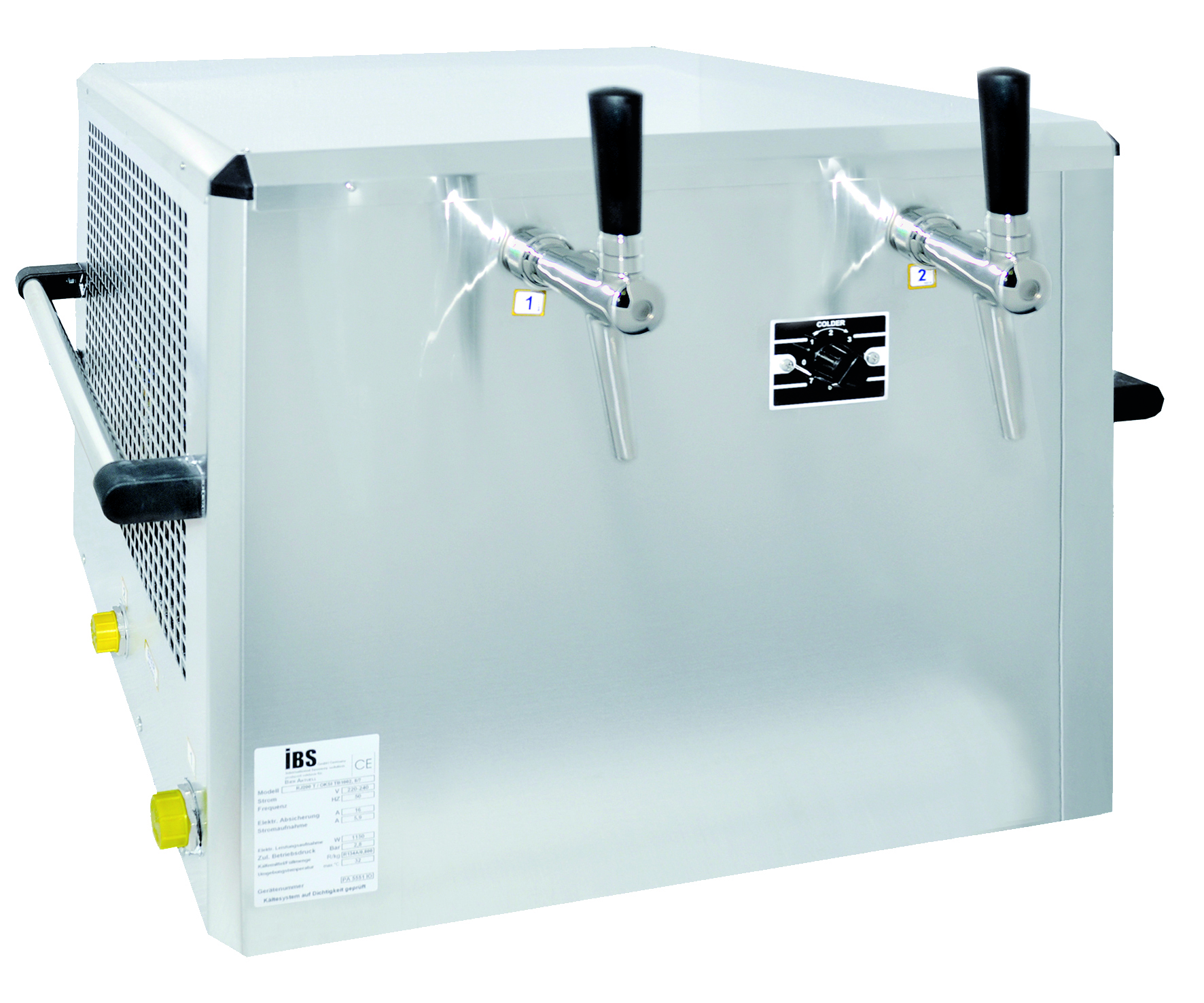 Bierkühler Zapfanlage 2 leitig, 100 Liter/h-akB33-7IBM-IBS GmbH Bierkühler Zapfanlage 2 leitig, 100 Liter/h-akB33-7IBM-Bierkühler Zapfanlage 2 leitig, Bierdurchlaufkühler-IBS GmbH