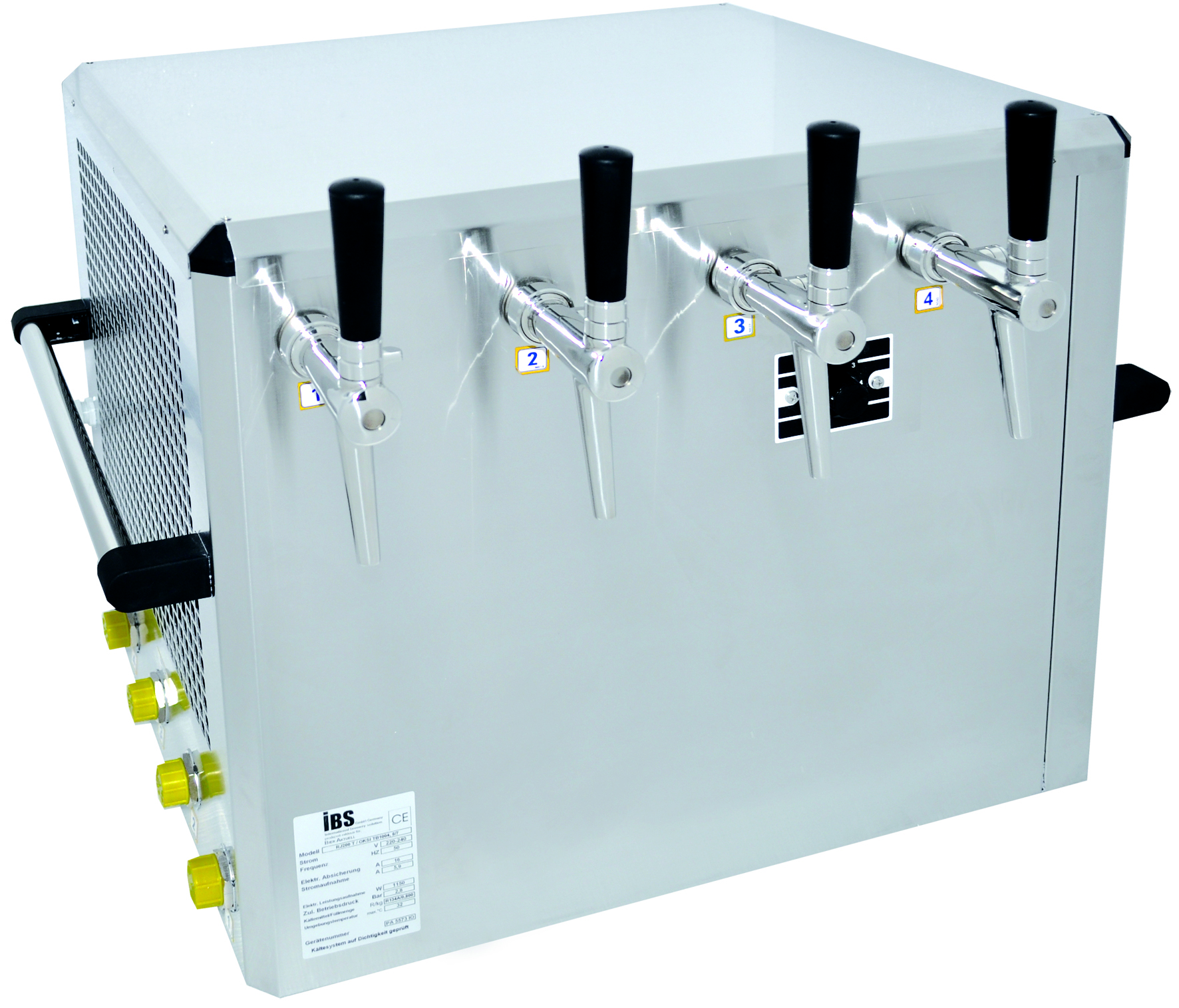 Bierkühler Zapfanlage 4 leitig, 200 Liter/h-aoB640M-IBS GmbH Bierkühler Zapfanlage 4 leitig, 200 Liter/h-aoB640M-Bierkühler, Zapfanlage, Bierkühler für Oktoberfest-IBS GmbH