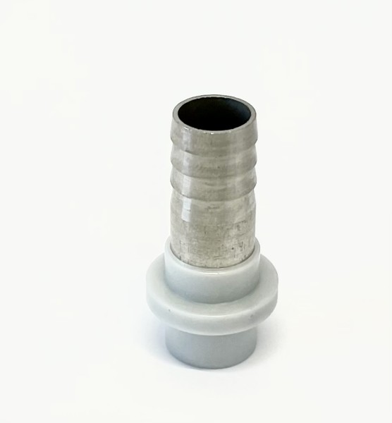ugello per tubo da birra da 10 mm diritto in acciaio al nichel-cromo 1.4301