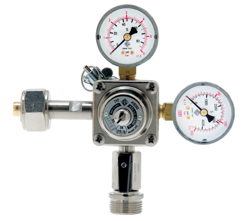 Riduttore di pressione per azoto (N2) ODL, 0-6/3 bar o 0-10/7 bar, SK 215.16